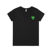 Dance Yourself Happy - Womens La Brea V-Neck Tee